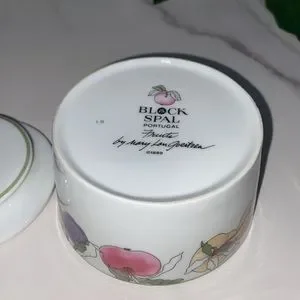 Block Spal Block Spal | Kitchen | Rare Block Spal Portugal Fruits Sugar Bowl ...